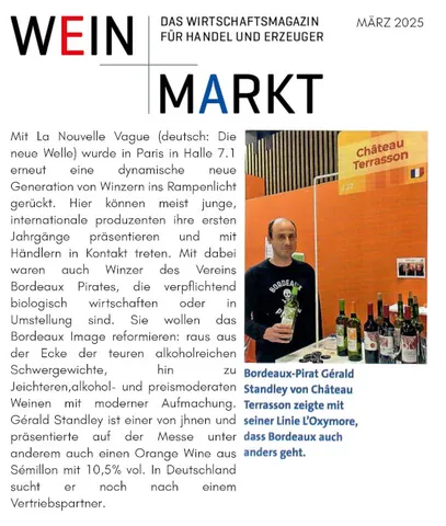<p>A heartfelt thank you to Wein+Markt — and especially to…