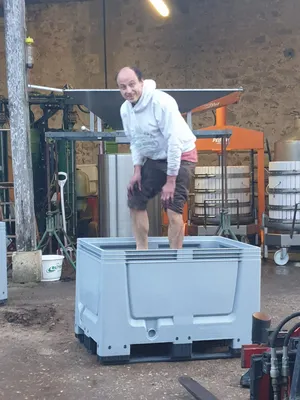 Gérald Standley - foulage au pied