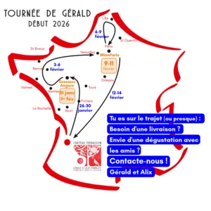 <p>C'est reparti pour la tournée du 25 janvier au 15…