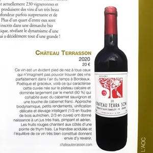 <p>Merci Terre de Vins pour ce si.bel article qui nous…